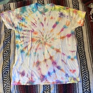 self made tye-dye t-shirt
